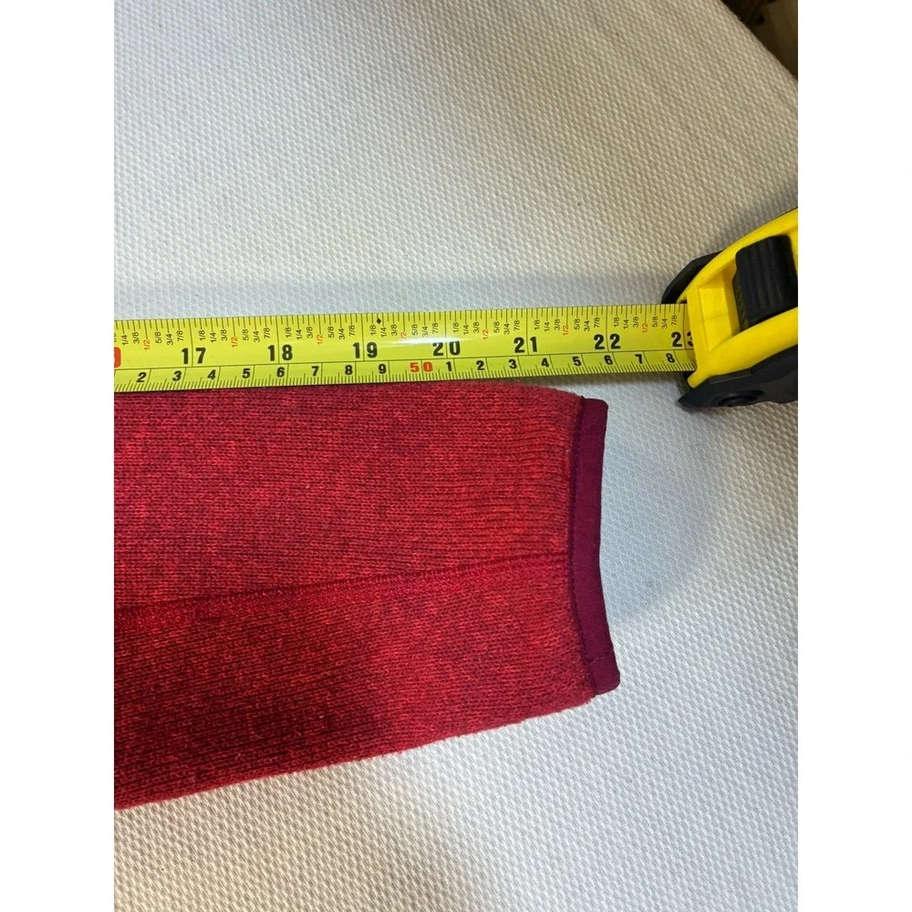 Patagonia Women's Better Sweater Marsupial‎ Snap-T Fleece Pullover Red Medium